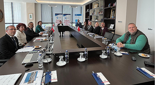 İL İSTİHDAM VE MESLEKİ EĞİTİM KURULU TOPLANTISI ÇTSO'DA YAPILDI