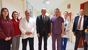 İL SAĞLIK MÜDÜRÜ HAKAN GÖRGÜLÜ EZİNE'DE İNCELEMELERDE BULUNDU