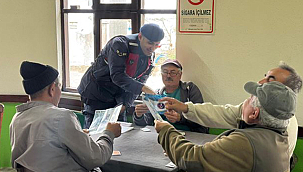 JANDARMADAN KÖYLERDE DOLANDIRICILIK VE HIRSIZLIK UYARISI