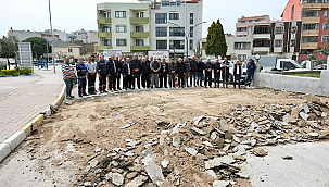 KARABİGA'NIN KALBİNDE YENİLEME ÇALIŞMALARI BAŞLADI