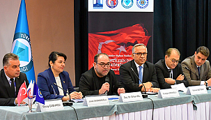 "MEDENİYETLERİN İNŞASINDA YOLLAR VE KÖPRÜLER" KONFERANSI ÇOMÜ EV SAHİPLİĞİNDE YAPILDI