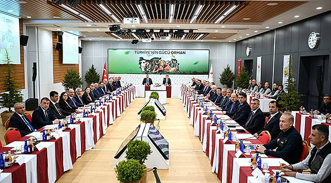 ORMAN YANGINLARIYLA MÜCADELE KOORDİNASYON TOPLANTISI ANKARA'DA YAPILDI