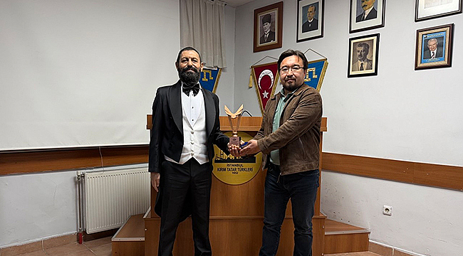 "ÖZGÜRLÜK VE BARIŞ ÖDÜLÜ" AKİF MANAF'IN