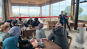 "ŞİDDETSİZ YARINLARA" PROJESİ AYVACIK'TA VATANDAŞLARLA BULUŞTU