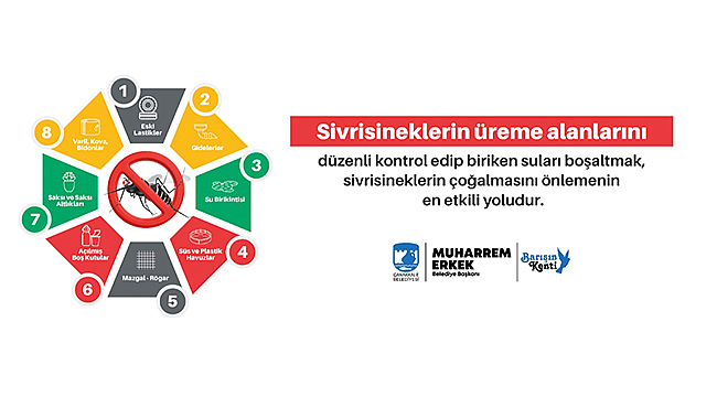 SİVRİSİNEKLE MÜCADELEDE ALINMASI GEREKEN ÖNLEMLER