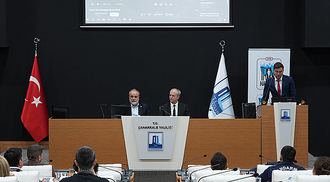 TROYA MARATONU İÇİN BİLGİLENDİRME VE GÖREV PAYLAŞIM TOPLANTISI GERÇEKLEŞTİ