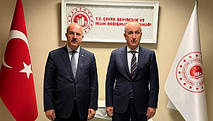 VALİ TORAMAN'DAN BAKAN YARDIMCISI ÖMER BULUT'A ZİYARET