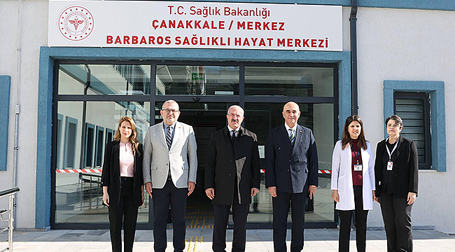 VALİ TORAMAN'DAN BARBAROS MAHALLESİ'NDE SAĞLIK BİRİMLERİNE ZİYARET