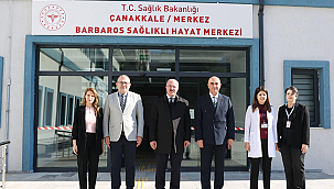 VALİ TORAMAN'DAN BARBAROS MAHALLESİ'NDE SAĞLIK BİRİMLERİNE ZİYARET