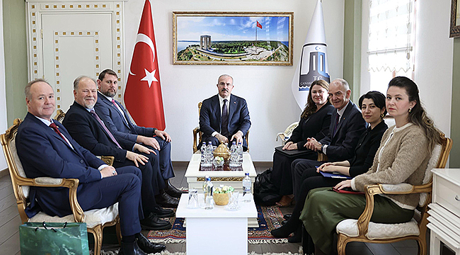 YENİ ZELANDA HEYETİNDEN VALİ TORAMAN'A ZİYARET