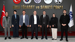 YENİDEN REFAH PARTİSİ'NDEN BİGA TSO'YA ZİYARET