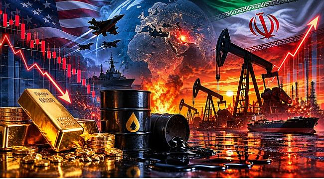 ABD-İRAN GERİLİMİ PİYASALARI SARSTI: ALTIN ÇAKILDI, PETROL FIRLADI