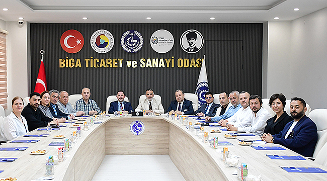 BİGA'DA YATIRIM VE KALKINMA GÖRÜŞMESİ