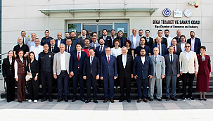 BİGA'DA YATIRIM VE KOORDİNASYON TOPLANTISI GERÇEKLEŞTİRİLDİ