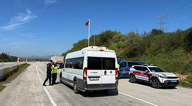 ÇANAKKALE'DE 23 BİN ARAÇ KONTROL EDİLDİ