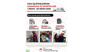 ÇANAKKALE'DE BİR AYDA 1.155 GIDA DENETİMİ YAPILDI