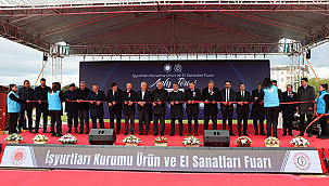 ÇANAKKALE'DE "İŞYURTLARI ÜRÜN VE EL SANATLARI FUARI" AÇILDI