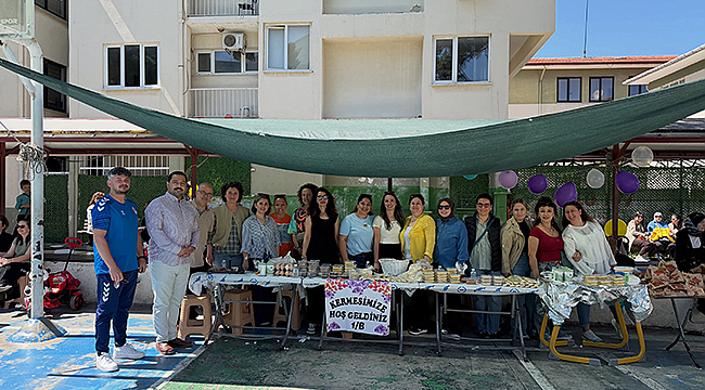 ÇANAKKALESPOR'DAN 18 MART İLKOKULU KERMESİNE DESTEK