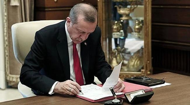 CUMHURBAŞKANI ERDOĞAN'IN İMZASIYLA YENİ ATAMALAR RESMİ GAZETE'DE YAYIMLANDI