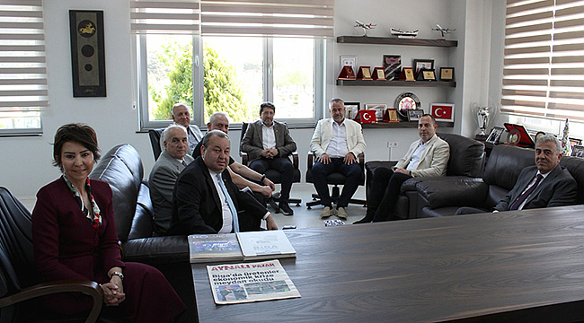 EMNİYET MÜDÜRÜ DAĞISTANLI'DAN BİGA TSO'YA ZİYARET