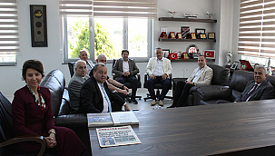 EMNİYET MÜDÜRÜ DAĞISTANLI'DAN BİGA TSO'YA ZİYARET