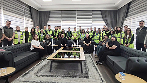 GENÇ MÜHENDİS ADAYLARI ÇANAKKALE'DE SAHAYA İNDİ