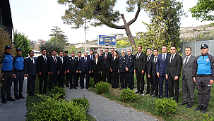 İÇİŞLERİ BAKAN YARDIMCISI ALİ ÇELİK'TEN DENİZ POLİSİ EĞİTİM MERKEZİ'NE ZİYARET