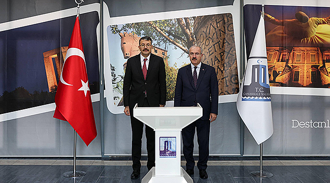 İÇİŞLERİ BAKAN YARDIMCISI ALİ ÇELİK'TEN VALİ TORAMAN'A ZİYARET