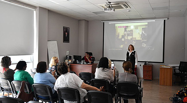 İTFAİYE MÜDÜRLÜĞÜ BİLGİLENDİRME EĞİTİMLERİ DEVAM EDİYOR