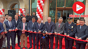 LAPSEKİ İLÇE EMNİYET MÜDÜRLÜĞÜ'NÜN YENİ HİZMET BİNASI AÇILDI
