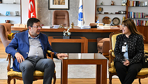 LÖSEV'Lİ GENÇLERDEN BAŞKAN ERKEK'E ZİYARET