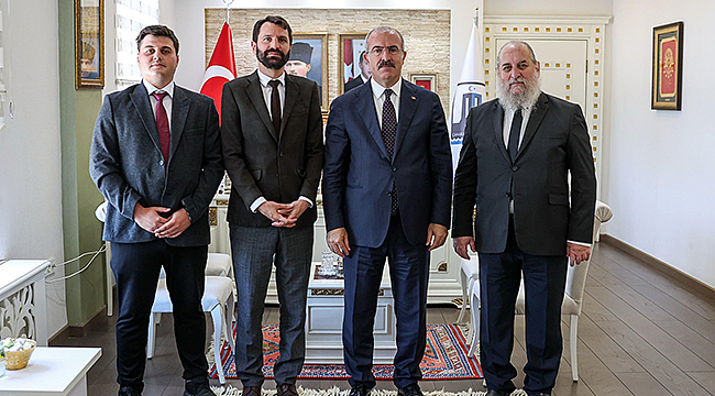 METROPOLİT KİRİLLOS SYKİS'TEN VALİ TORAMAN'A ZİYARET