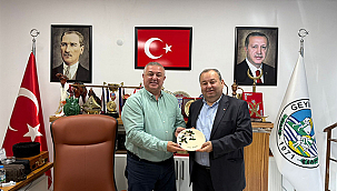 ŞADAN DOĞAN'DAN GEYİKLİ BELEDİYESİ'NE ZİYARET