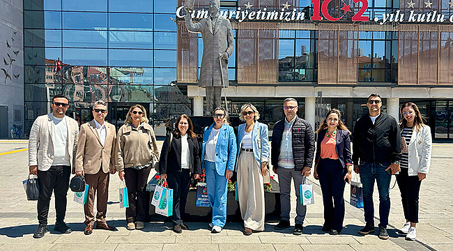 SOMA BELEDİYESİNDEN ÇANAKKALE'YE TEKNİK İNCELEME ZİYARETİ