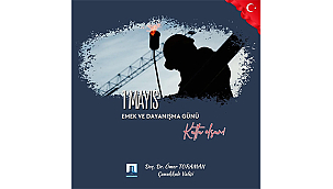 VALİ TORAMAN'DAN 1 MAYIS MESAJI
