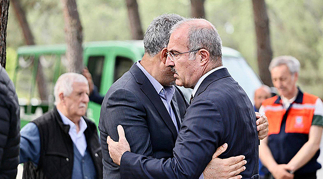 VALİ TORAMAN, HAMZA ERKAL'IN OĞLUNUN CENAZE NAMAZINA KATILDI