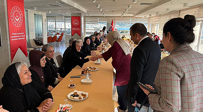 VALİ TORAMAN'IN EŞİ NEŞE TORAMAN, ŞEHİT AİLELERİYLE BİR ARAYA GELDİ
