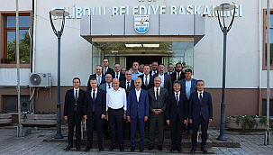 BAKAN URALOĞLU'NDAN GELİBOLU BELEDİYESİ'NE ZİYARET
