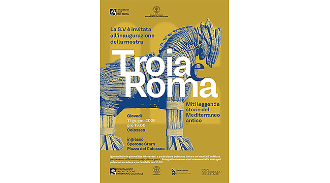 BAŞKAN ERKEK, TRUVA VE ROMA SERGİSİNİN AÇILIŞI İÇİN ROMA'DA