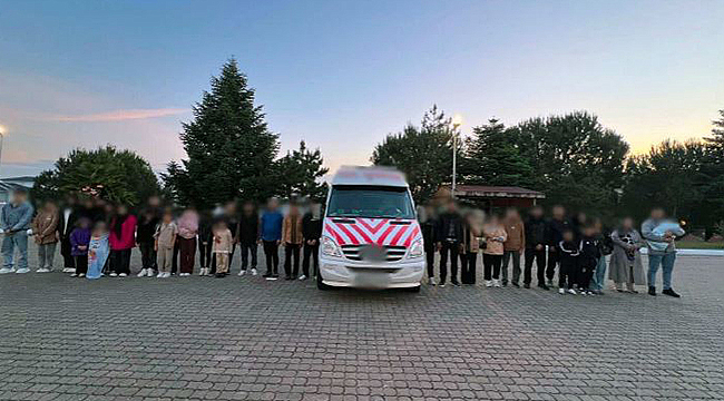 ÇAN'DA JANDARMADAN GÖÇMEN KAÇAKÇILIĞINA DARBE