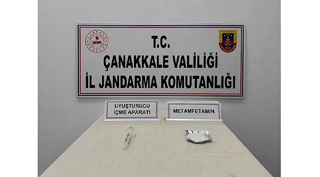 ÇANAKKALE JANDARMASINDAN UYUŞTURUCU OPERASYONU: 3 TUTUKLAMA