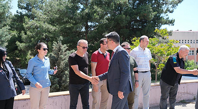 ÇOMÜ'DE GELENEKSEL BAYRAMLAŞMA TÖRENİ GERÇEKLEŞTİRİLDİ
