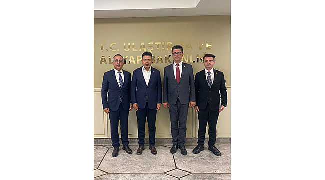 ÇOMÜ'DEN ULAŞTIRMA VE ALTYAPI BAKANLIĞINA ZİYARET