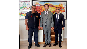 ÇOMÜ HEYETİNDEN AFAD DEPREM VE RİSK AZALTMA GENEL MÜDÜRÜNE ZİYARET