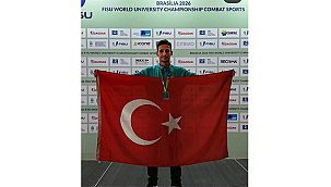 ÇOMÜ ÖĞRENCİSİ SEFA EMRE OKÇU WUSHU BRANŞINDA DÜNYA İKİNCİSİ OLDU