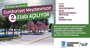 CUMHURİYET MEYDANI 2. ETABI AÇILIYOR