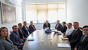 GESTAŞ'IN ÇALIŞMALARI VALİLİKTE DEĞERLENDİRİLDİ