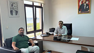 KENT KONSEYİ BAŞKANI FIRAT'TAN İL GENEL MECLİS ÜYESİ ÖNDER'E ZİYARET