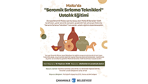 MALTA'DA "SERAMİK SIRLAMA TEKNİKLERİ" USTALIK EĞİTİMİ