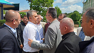 RIDVAN UZ VE İYİ PARTİ HEYETİ KOCAYAYLA KÖY HAYRINA KATILDI